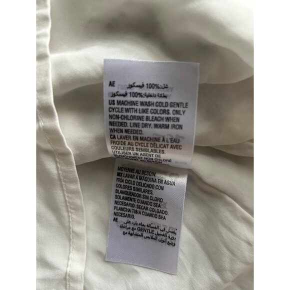 And Now This Boho VISCOSE Floral Ruffle Tiered Midi Dress Women’s Medium White S - Picture 7 of 15